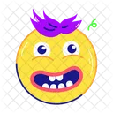 Afraid Emoji Scared Emoji Emoji Face Icon