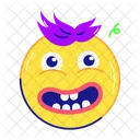 Afraid Emoji Scared Emoji Emoji Face Symbol
