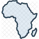 아프리카 지도 국가 아이콘
