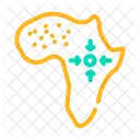 Africa Map  Symbol