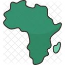 아프리카 지도  아이콘