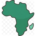 Mapa de África  Ícone