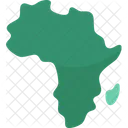 Mapa de África  Ícone