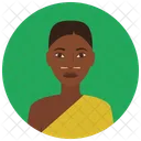 African Woman Avatar Icon