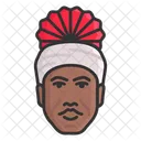 African Avatar  Icon
