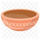 African Bowl Bowl Pottery Icon