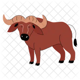 African Buffalo  Icon