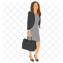 African Business Woman  Icon