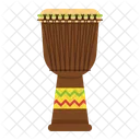 African Djembe Drum Icon