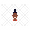 African Girl Young Girl Woman Icon
