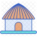 African Hut House Home Icon
