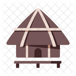 african hut clipart