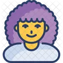 African Avatar Businesswoman Icon