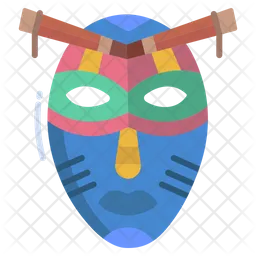 African Mask  Icon