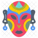 African Mask Art African Custom Icon