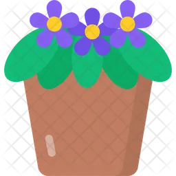 African Violet  Icon