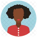 African American Woman Icon