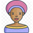African woman Icône