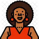 African Woman  Icon