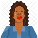 African Woman  Icon