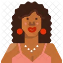 African Woman  Icon