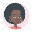 Mulher Afro Americana Africana Mulher Ícone