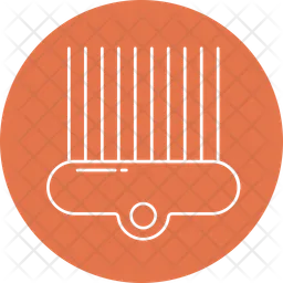 Afro comb  Icon