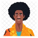 Afro man  Icon