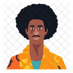 Afro man  Icon