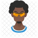 Afro Guy Symbol