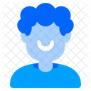 Afro Hair Curly Profile Icon