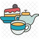 Afternoon Tea Time Icon