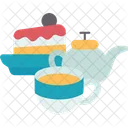 Afternoon Tea Time Icon