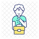 Unretirement Age Friendly Environment Retirement Icon