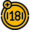 Age Limit Legal Icon