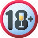 Age Limit Age Restriction Icon