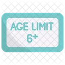 Age limit six plus  Icono
