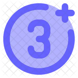 Age Restriction  Icon