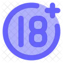 Age Restriction  Icon