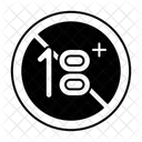 Age Restriction  Icon