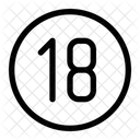 Age restriction  Icon
