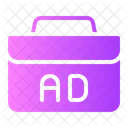 Agency Briefcase Ad Icon