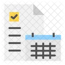 Programacao Calendario Data Ícone