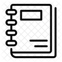 의제 책 노트북 아이콘