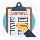 Agenda  Icon