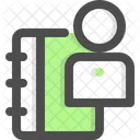 Agenda Contact Book Icon