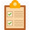 Agenda Checklist Plan Icon