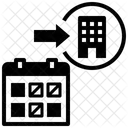 Horario De Escritorio Compromisso De Escritorio Horario De Trabalho Ícone
