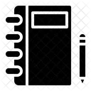 Agenda Book Pen Icon