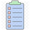 Agenda List Lineal Color Icon Icon